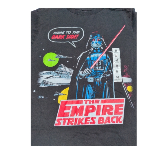 Crazy 8 M 7-8 Star Wars Come To The Dark Side The Empire Strikes Back Graphic T - Picture 2 of 5